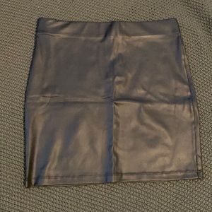 Forever 21 Faux Leather Skirt